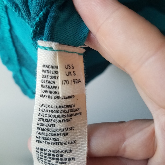 We The Free Knot Tank Teal Stripe NWOT Size Small… - Picture 7 of 7